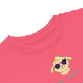 Little Bleats Signature "Minty" Toddler Tee in Hot Pink — Pink Sunglasses Edition, sizes 2T–5/6T